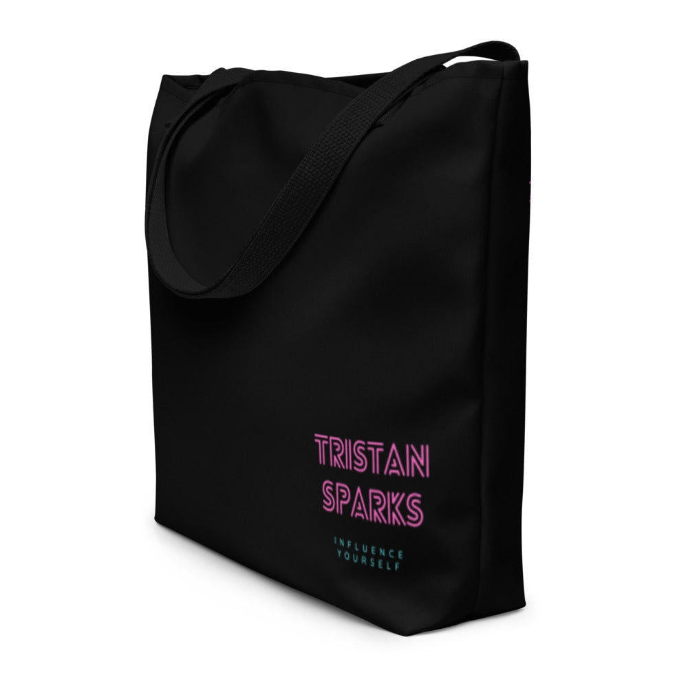 TRISTAN SPARKS Tote Bag Black