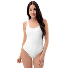 Load image into Gallery viewer, TRISTAN SPARKS One-Piece Swimsuit White
