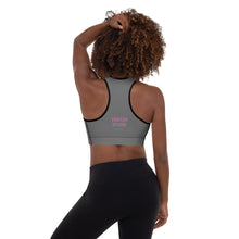 Cargar imagen en el visor de la galería, TRISTAN SPARKS Padded Sports Bra Grey
