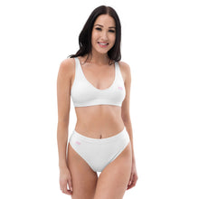 Load image into Gallery viewer, TRISTAN SPARKS High-Waisted Bikini White
