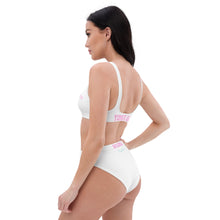 Cargar imagen en el visor de la galería, TRISTAN SPARKS High-Waisted Bikini White
