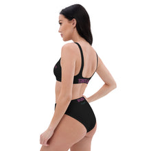 Carica l&#39;immagine nel visualizzatore di Gallery, TRISTAN SPARKS High-Waisted Bikini Black
