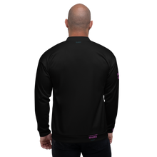 Charger l&#39;image dans la galerie, TRISTAN SPARKS Unisex Bomber Jacket (BLACK)
