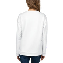 Carica l&#39;immagine nel visualizzatore di Gallery, TRISTAN SPARKS &#39;PURP&#39; Women&#39;s Sweatshirt White
