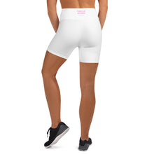 Load image into Gallery viewer, TRISTAN SPARKS Yoga Shorts White
