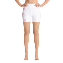 Load image into Gallery viewer, TRISTAN SPARKS Yoga Shorts White
