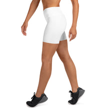 Load image into Gallery viewer, TRISTAN SPARKS Yoga Shorts White
